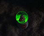 Coca-Cola Holiday Polar Bear 3-Inch Mini Light-Up Snow Globe