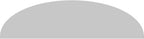 Ekena Millwork 60"W x 16"H x 2"P Elliptical 4 Spoke Architectural Grade PVC Pediment