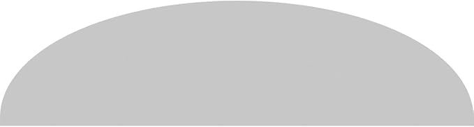 60" W x 16" H x 2" P Elliptical Sunburst Architectural Grade PVC Pediment