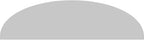 Ekena Millwork 42"W x 11-1/2"H x 2"P Elliptical 4 Spoke Architectural Grade PVC Pediment