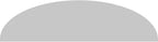 70" W x 18-1/2"H x 2" P Elliptical Sunburst Architectural Grade PVC Pediment