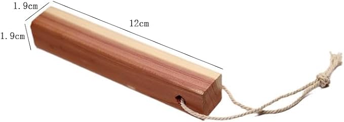 4 Pieces Cedar Hang Ups Natural Cedar Blocks Rectangle Ceder Hangers Cedar Blocks Cedar Hangers Blocks Cedar Wooden Hangers Cedar Planks Storage Accessories for Clothes Storage