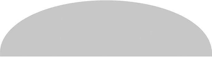 58" W x 15-1/2"H x 2" P Elliptical Sunburst Architectural Grade PVC Pediment