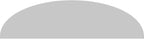 58" W x 15-1/2"H x 2" P Elliptical Sunburst Architectural Grade PVC Pediment