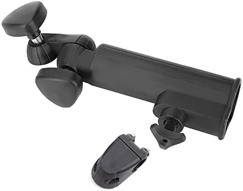 Acouto Push Trolley Umbrella Holder Plastic Stand Pull Cart Black Push Cart Accessories Accessories for Push Cart New Black Umbrella Tube Holder for Trolleyb