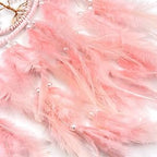 Pink Evil Eye Life of Tree Dream Catcher Wall Decor, DreamCatchers Wall Hanging Ornaments for Bedroom Home Decor Festival Gift
