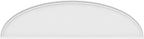 Ekena Millwork 38"W x 10-1/2"H x 2"P Elliptical Smooth Architectural Grade PVC Pediment