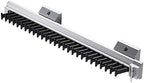 WOOD TECHNOLOGY Sliding Tie Rack and Tie Holder Organizer with Sleek Design and Easy-Access Features
