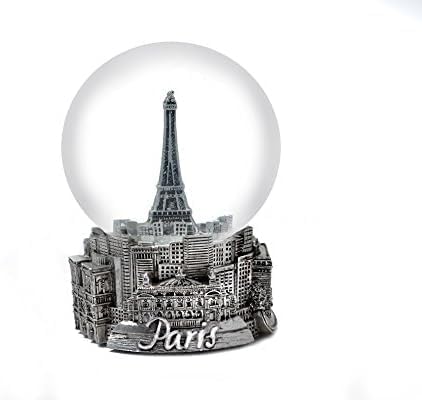 Paris France Eiffel Tower MINI Snow Globe 45mm - Great Gift