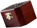 WESTONETEK Vintage Wood Carved Mechanism Musical Box Wind Up Music Box Gift for Christmas/Birthday/Valentine's Day, Melody for Elise