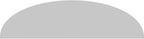 62" W x 16-1/2"H x 2" P Elliptical Sunburst Architectural Grade PVC Pediment