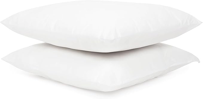 Covers & All Throw Pillow Inserts Only Pack of 2, Durable Soft Square 26 x 26 Inches 65 GSM Non-Woven Fabric with 15D Silicon Fiber Filling, Universal uses for Home Decor Office Indoor Outdoor