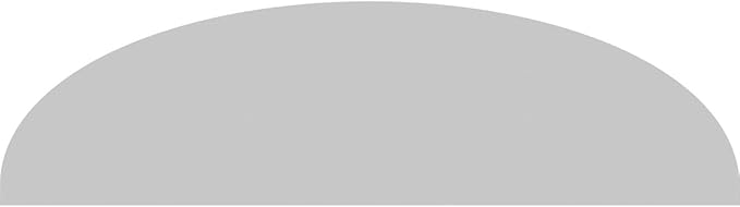 Ekena Millwork 38"W x 10-1/2"H x 2"P Elliptical 4 Spoke Architectural Grade PVC Pediment