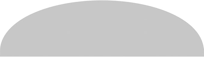 38" W x 10-1/2"H x 2" P Elliptical Sunburst Architectural Grade PVC Pediment