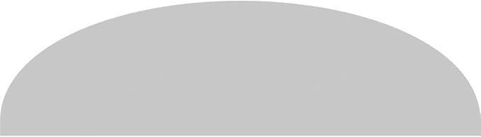 32" W x 9" H x 2" P Elliptical Sunburst Architectural Grade PVC Pediment