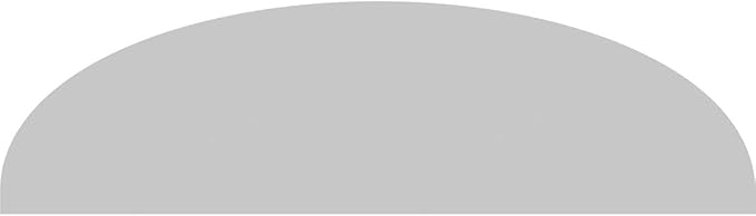Ekena Millwork 32"W x 9"H x 2"P Elliptical 4 Spoke Architectural Grade PVC Pediment