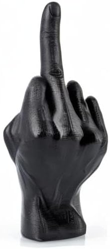 MOLIGOU Hand Gesture Desk Statues, Finger Sculpture Decor, Hand Statue Decor for Living Room, Shelf