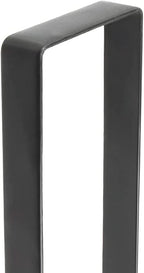 12 Inch Double Sided Wreath Hanger - Over The Door Metal Hook for Christmas - Holds 2 Wreaths - Premium Sturdy Black Metal