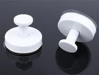 Linwnil Suction Cup Hooks for Glass Window, 2025 Upgraded Christmas Wreath Door Hanger, No Drill Suction Cup Hooks for Wreaths on Glass, Garland Wreath Hangers for Front Door Shower