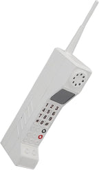 Old Fashioned Cellular Phone Model Ornament Vintage Simulation Photographic Props Desktop Decoration, Retro Cellphone Model Collectible Vehicles Home Decor Accents (White)