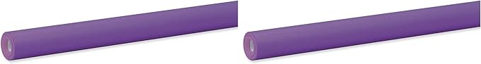 Fadeless Bulletin Board Paper, Fade-Resistant Paper for Classroom Decor, 48” x 50’, Violet, 1 Roll (Pack of 2)