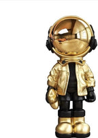 Astronaut Sculpture, Large Spaceman Statue for Home Decor, Living Room, Office, Bedroom, and Retail Spaces, Unique Space-Themed Home Accent.