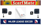 Magnetic Sports Scarf Wall Display (Red)