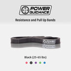 POWER GUIDANCE Pull Up Assist Bands - Stretch Resistance Band - Mobility Band - Powerlifting Bands - by Perfect for Body Stretching, Powerlifting, Resistance Training