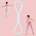 Resistance Bands with Handles,Figure 8 Resistance Band Elastic Fitness Bands Exercise Band for Home Yoga Gym Workout