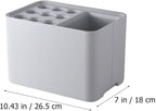 Wall-Mounted Umbrella Stand with Drip Tray Nordic Style Entrance Umbrella Holder for Home and Office Space-Saving Creative Storage Rack Gray Easy to Install and Water-Resistant
