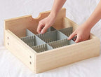 8pcs DIY Plastic Drawer Organizer Adjustable Drawer Dividers for Home Tidy Closet, Socks, Underwear, Office School Supplies, Kitchen Utensil Tools (Grey)