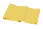 CanDo Singles Low Powder Exercise Band, 4-foot singles, Gold: XXX-Heavy