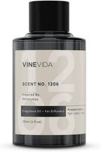 VINEVIDA [4 Fl Oz] Scent NO. 1206 Fragrance Oil for Cold Air Diffusers, Aromatic Notes of Fig Fruit Wood Black Pepper, Essential Oils for Diffuser Oil Refill & Air Freshener Room Spray