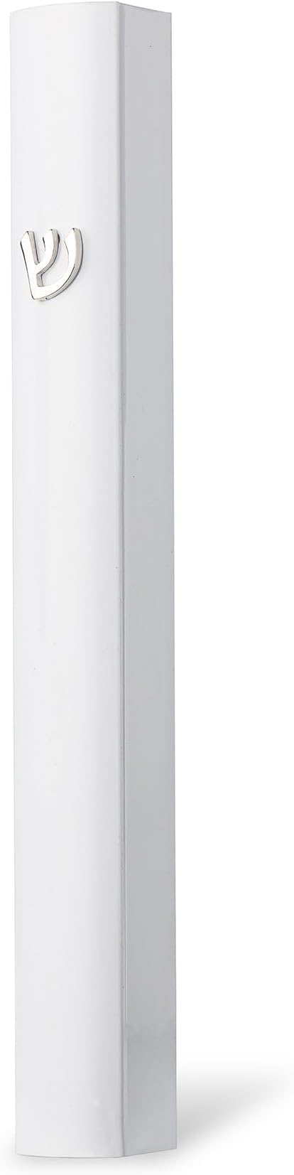 5 Pack Modern Aluminum Waterproof Mezuzah Case, Made in Israel, Fit up to 5" / 12cm Mezuzah Scroll, Easy Peel and Stick (Scroll Not Included)