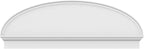 62" W x 22-3/8"H x 2-3/4"P Elliptical Smooth Architectural Grade PVC Combination Pediment