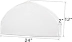 Zilink Shoulder Covers for Clothes (Set of 15) Breathable Garment Dust Covers Protectors with 2" Gusset for Suit, Coats, Jackets, Dress Closet Storage