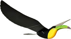 WitnyStore 24" Black Green Yellow Toucan Wooden Flying Bird Mobile Kinetic Hanging Sculpture for Adult Collectors Handcrafted Room Decoration Display Art Dynamic Overhead Ornament