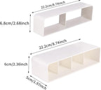 2pcs Umbrella Stand Holder Umbrella Stand No Punching Required Durable Japanese Style Adjustable Wall Mounted Umbrellas Storage Rack for Home Indoors
