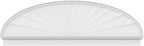 82" W x 27-3/8"H x 2-3/4"P Elliptical Sunburst Architectural Grade PVC Combination Pediment
