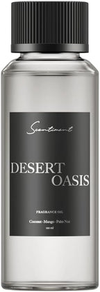 Scentiment Diffuser Oil - Desert Oasis | Aromatherapy Home Fragrance | Inspired by Mirage Hotel® Las Vegas | Luxurious Scent with Notes of Coconut, Mango, Palm Nut (120ml)