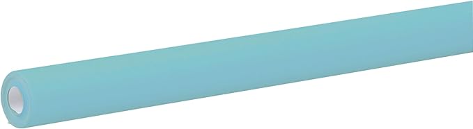 Fadeless Bulletin Board Paper, Fade-Resistant Paper for Classroom Decor, 48” x 50’, Lite Blue, 1 Roll (Pack of 2)