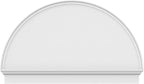 56"W x 34-3/4"H x 2-3/4"P Half Round Smooth Architectural Grade PVC Combination Pediment
