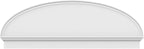 66" W x 23-3/8"H x 2-3/4"P Elliptical Smooth Architectural Grade PVC Combination Pediment