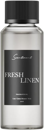 Scentiment Diffuser Oil - Fresh Linen | Aromatherapy Home Fragrance | Luxurious Scent with Notes of Lime, Cotton Blossom, Musk (120ml)