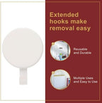 Haute Decor Attract Magnetic Hanger, 1 Pack - Strong Magnet Hook for Metal Doors and Surfaces