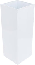 Umbrella Stand, Umbrella Holder for Entryway, Metal Square Umbrella Rack Organizer Freestanding, for Canes Walking Sticks (White)
