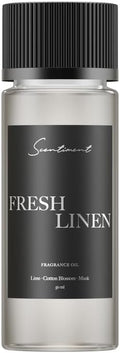 Scentiment Diffuser Oil - Fresh Linen | Aromatherapy Home Fragrance | Luxurious Scent with Notes of Lime, Cotton Blossom, Musk 50ml
