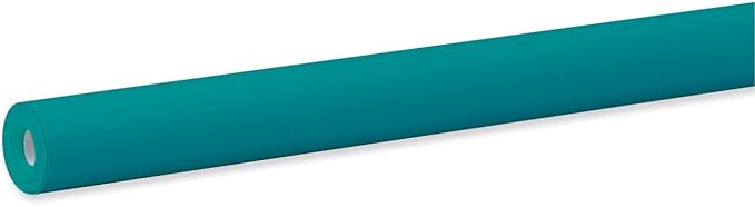 Fadeless Bulletin Board Paper, Fade-Resistant Paper for Classroom Decor, 48” x 50’, Teal, 1 Roll