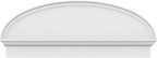 46" W x 18-3/8"H x 2-3/4"P Elliptical Smooth Architectural Grade PVC Combination Pediment