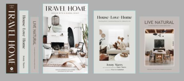 3 PCS Faux Decorative Books for Home Decor-Coffee Table Books Decor-Aesthetic Fake/Faux Books for Decoration,libros Decoration for Coffee Table, Shelf Accessories (Travel House Live Natural)